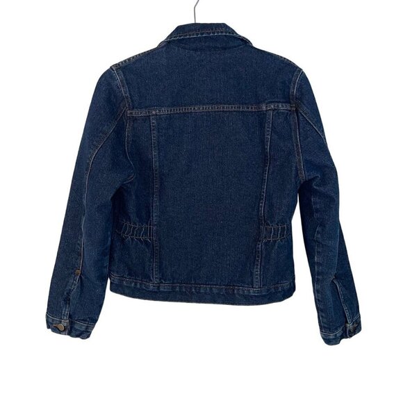 Natural North Montreal Vintage Womens Jacket Size S Blue Denim Quilted Lining - Picture 2 of 10